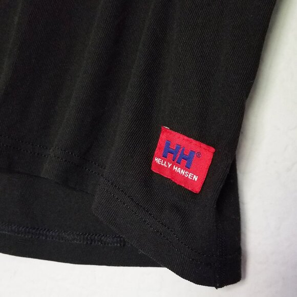 Helly Hansen Woman’s M LIFA Long Sleeve Crew Base Layer Top Black Ski Hiking Dry - Picture 14 of 16